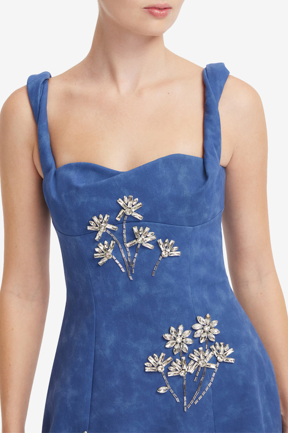 Beatrice Midi Dress - Azure
