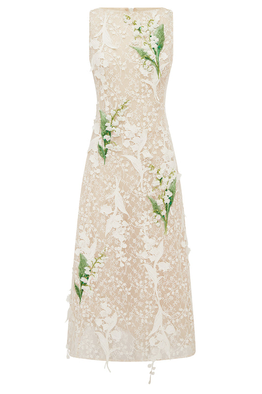 Cleo Dress - Snow