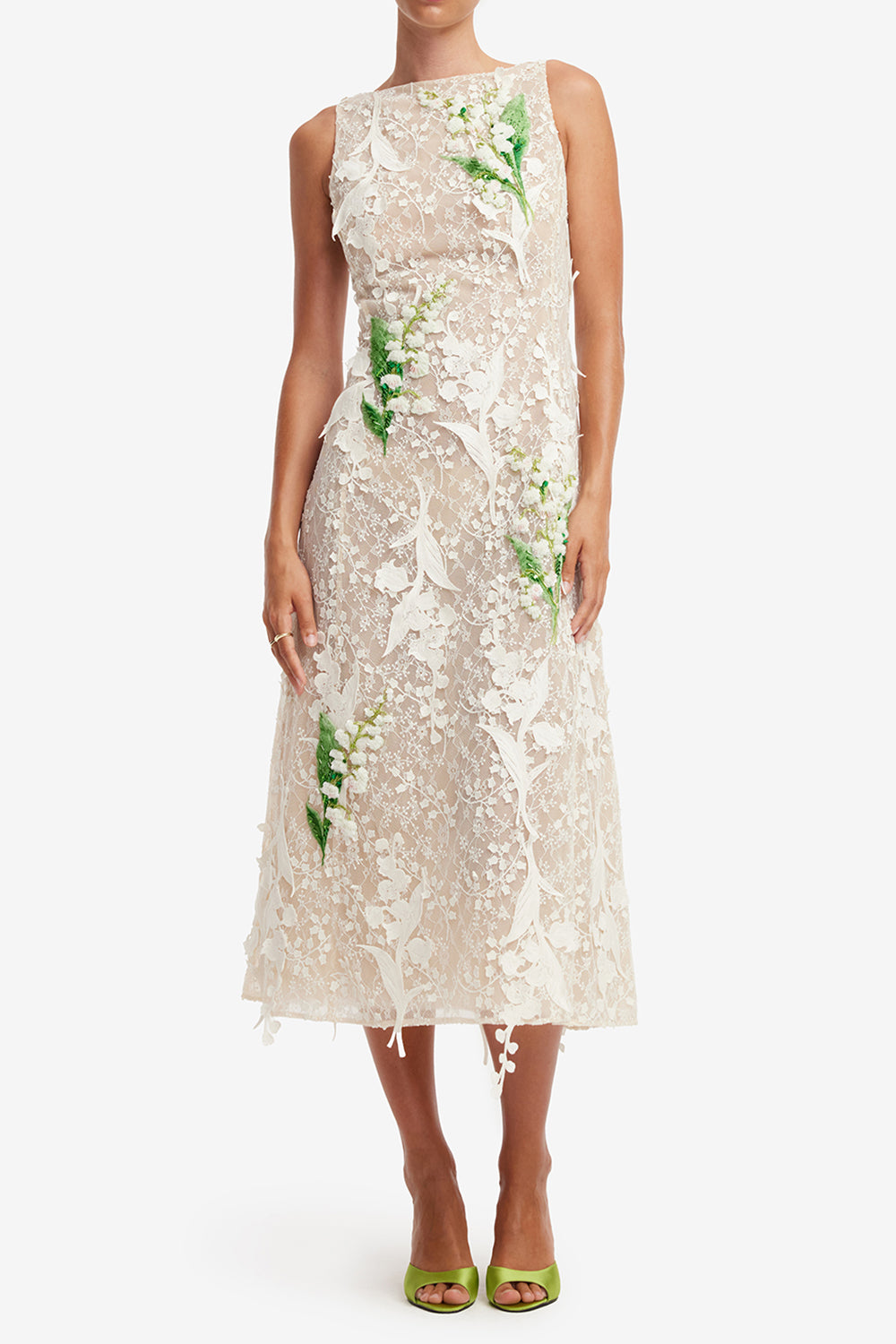 Cleo Dress - Snow