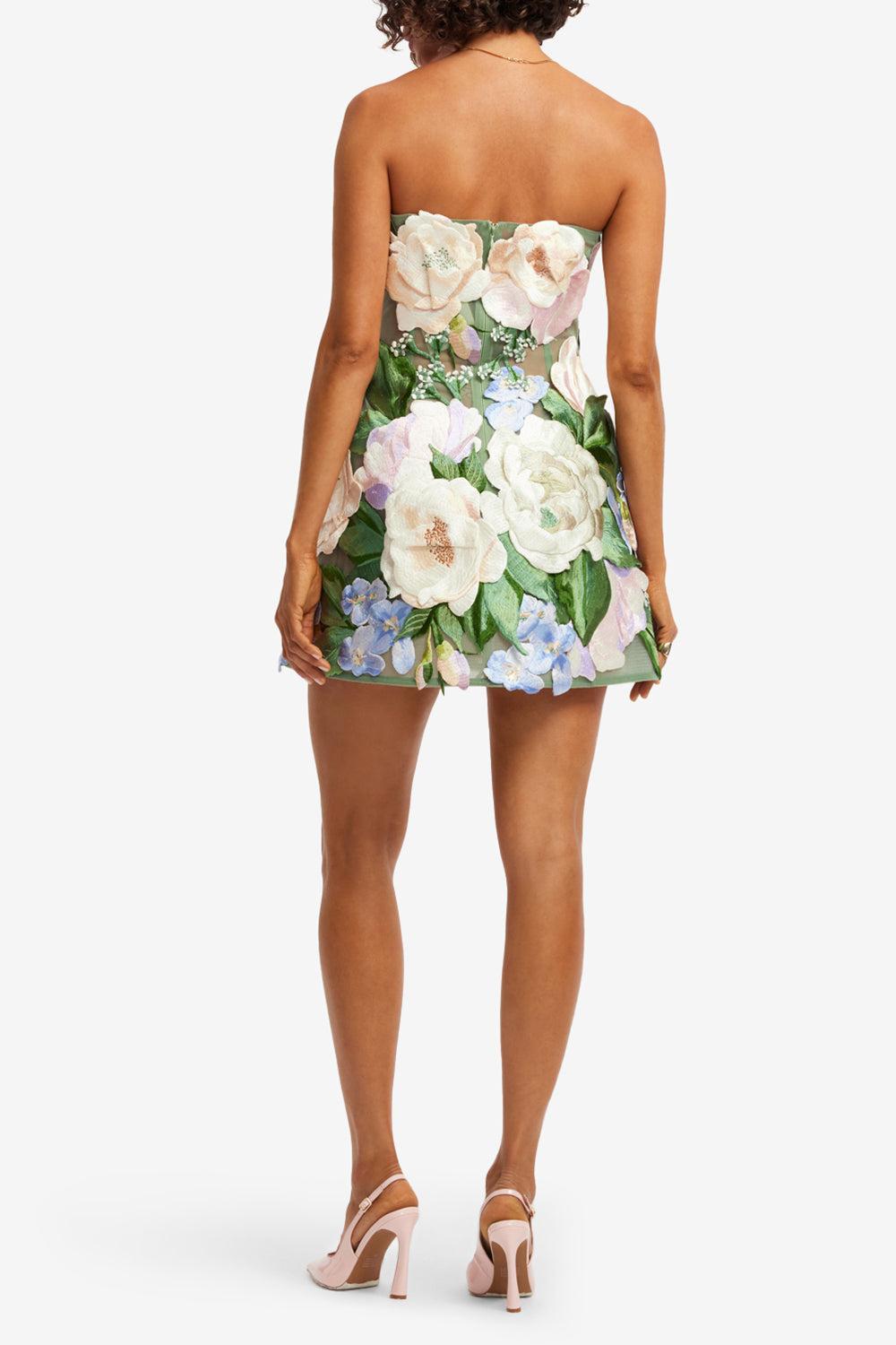 Roselle Mini Dress-FLORAL-2-CLOTHINGDRESSCOCKTAIL-LEO LIN