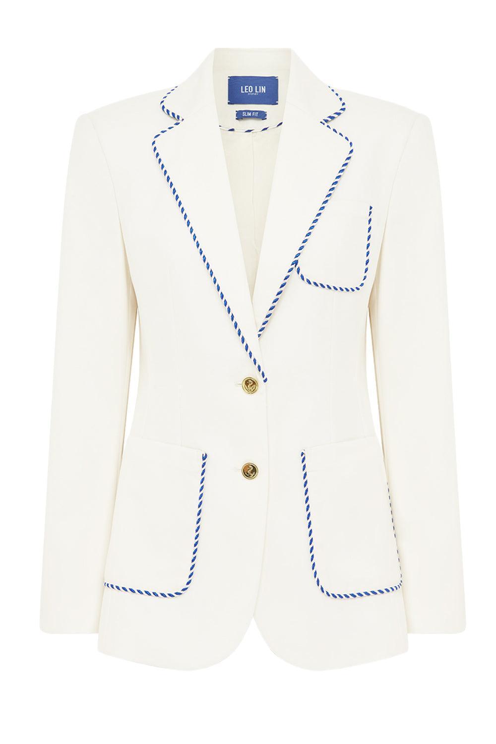 Jillian Blazer-VANILLA-2-CLOTHINGJACKETBLAZERS-LEO LIN