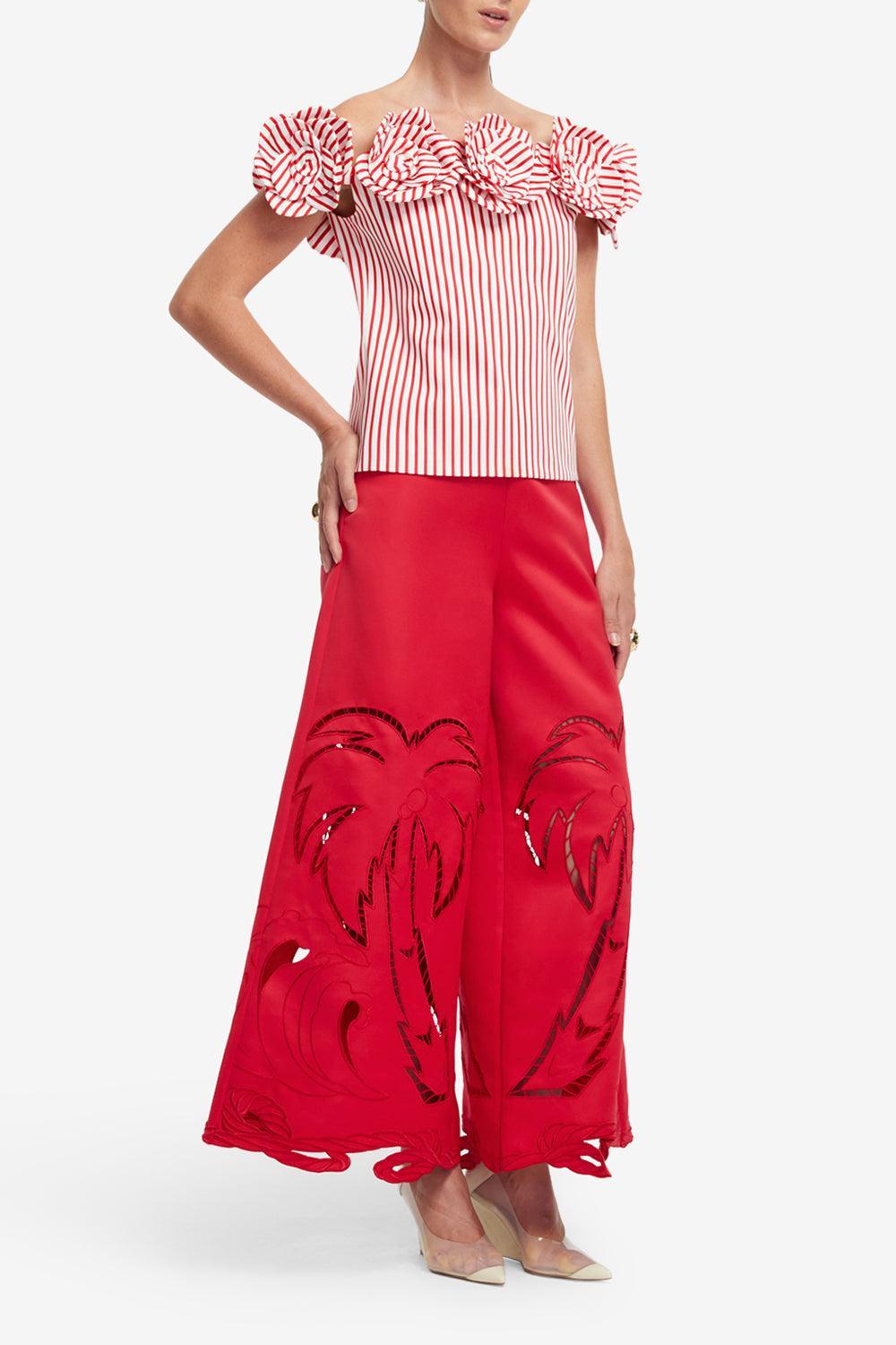 McKayla Top-SCARLT/W-2-CLOTHINGTOPBLOUSE-LEO LIN