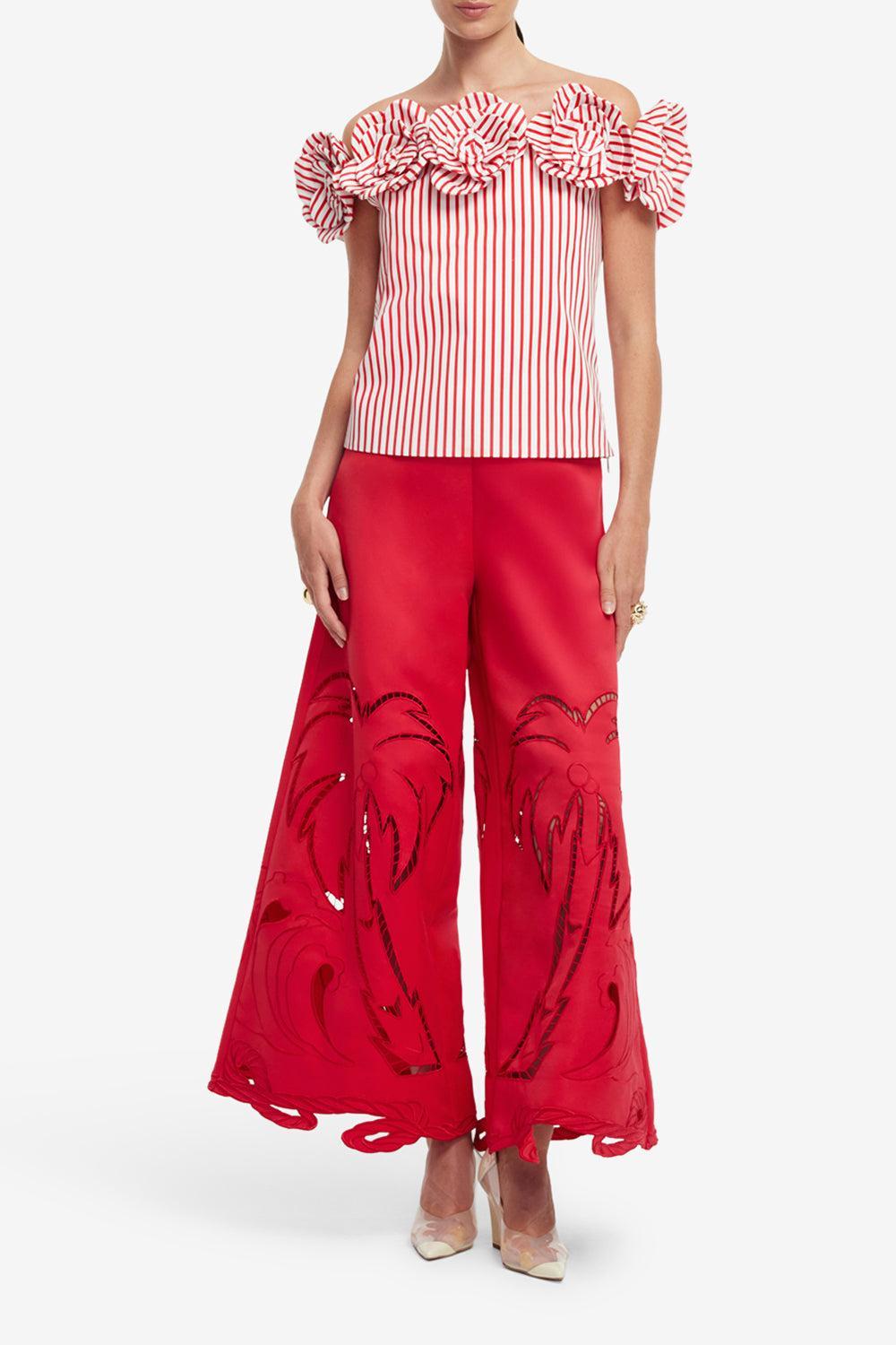 McKayla Top-SCARLT/W-2-CLOTHINGTOPBLOUSE-LEO LIN