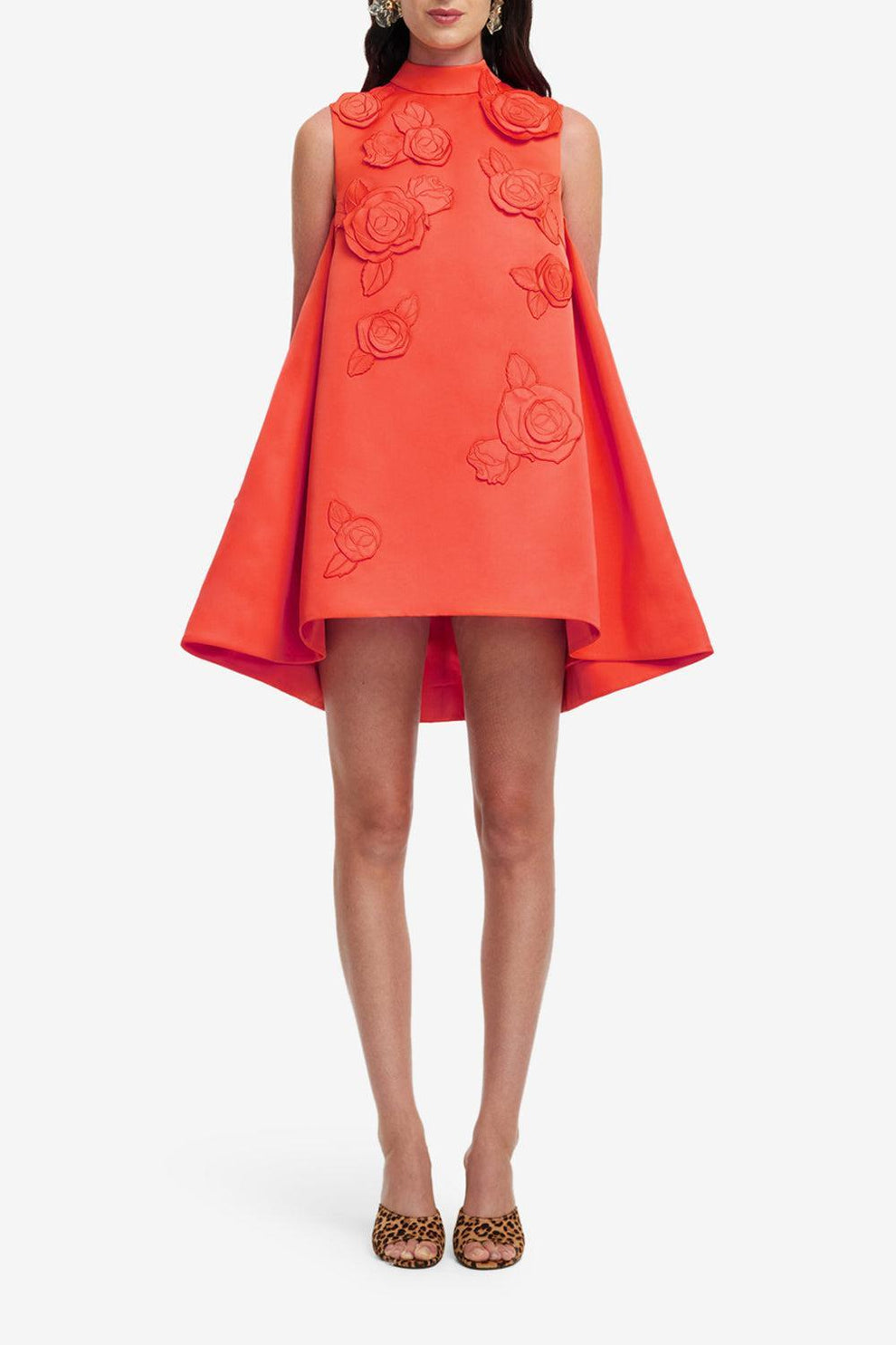 Fallon Applique Floral Mini Dress
