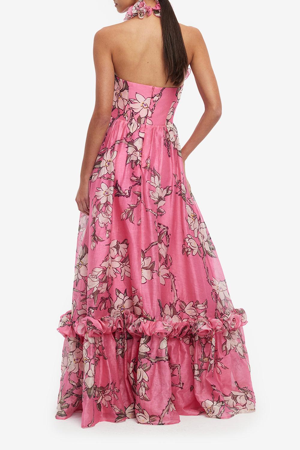 Isabelle Maxi Dress-PINK-2-CLOTHINGDRESSCOCKTAIL-LEO LIN