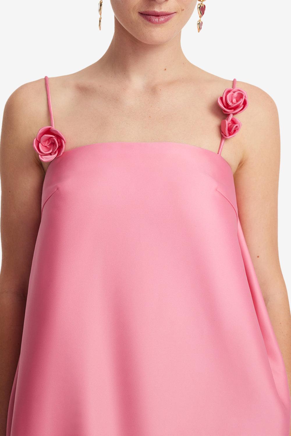 Fiona Dress - Pink-PINK-2-CLOTHINGDRESSCOCKTAIL-LEO LIN