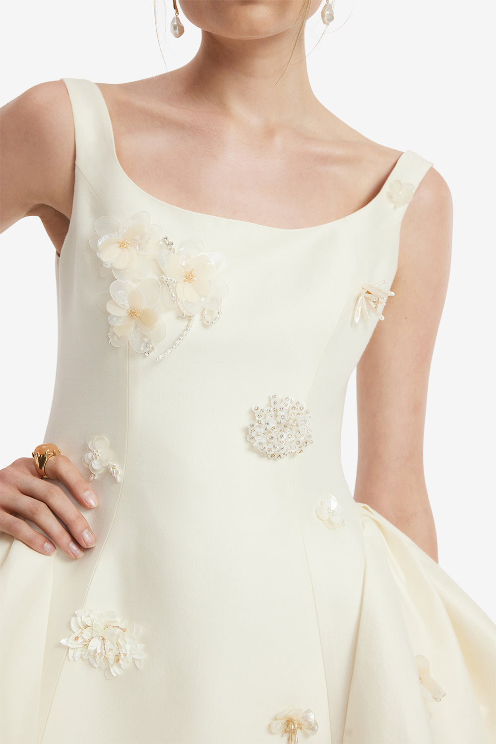 Zaya Embellished Mini Dress