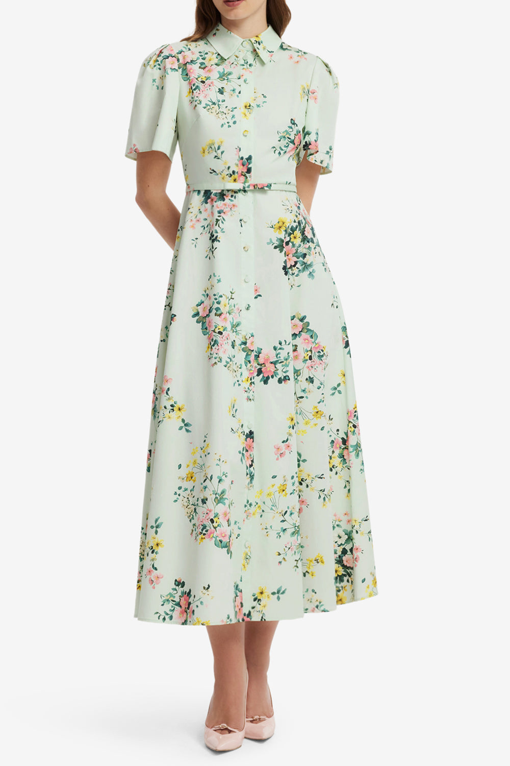 Bianca Short Sleeve Midi Dress