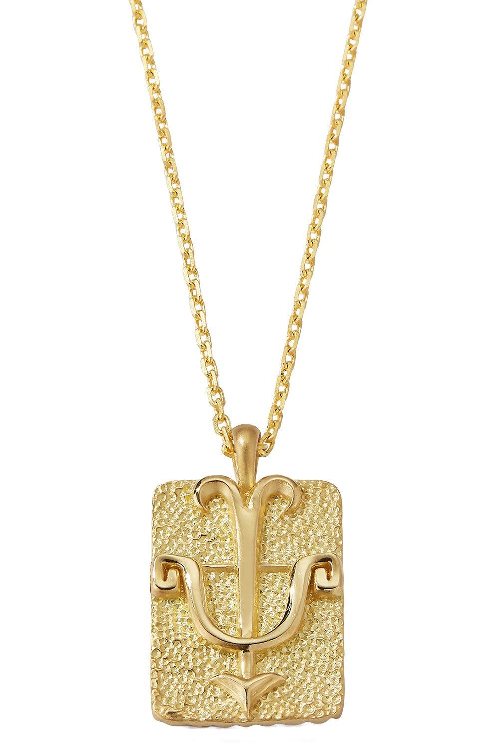 Diamond Sagittarius Pendant Necklace-YELLOW GOLD-JEWELRYFINE JEWELNECKLACE O-DAVID WEBB
