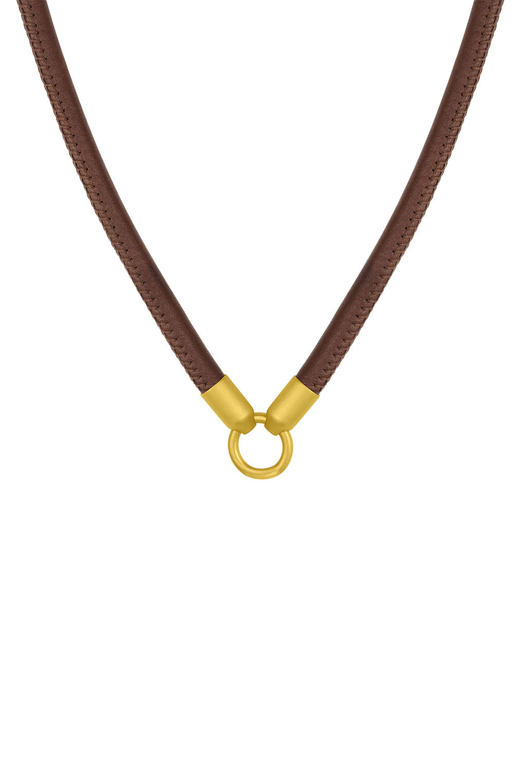 Chestnut Thick Cord Necklace