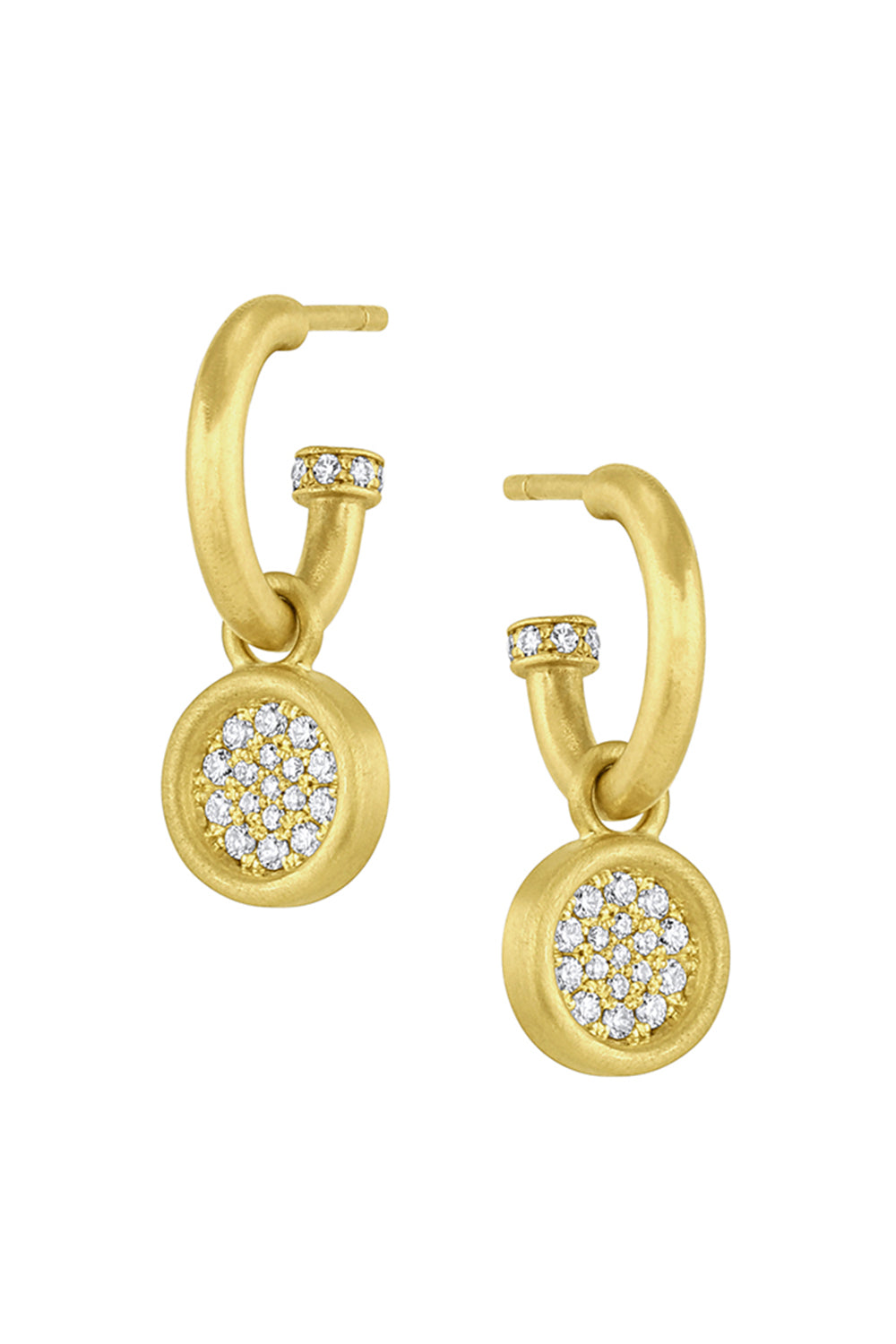 Diamond Amani Disk Ear Charms