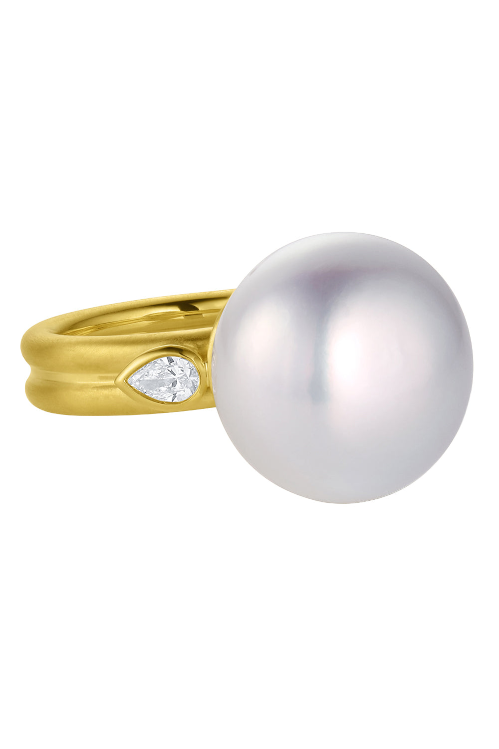 South Seas Pearl Diamond Bahari Ring
