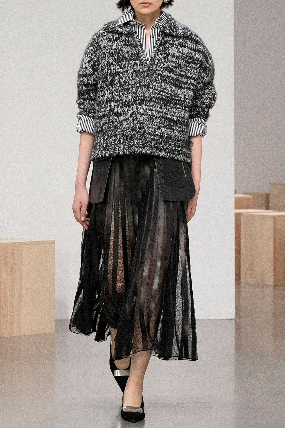 Alix Leather Skirt-BLACK-2-CLOTHINGSKIRTMIDI-BRANDON MAXWELL