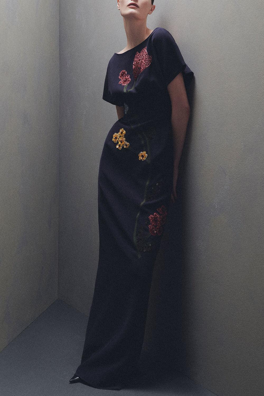 Savannah Gown-NAVY-4-CLOTHINGDRESSGOWN-LELA ROSE