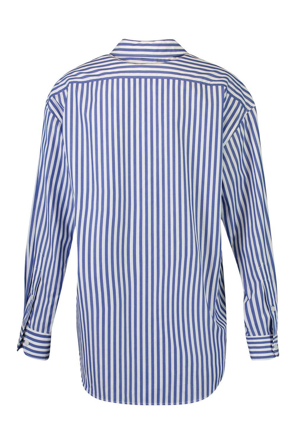 Shelby Shirt-BLUE-XS-CLOTHINGTOPBLOUSE-LA LIGNE
