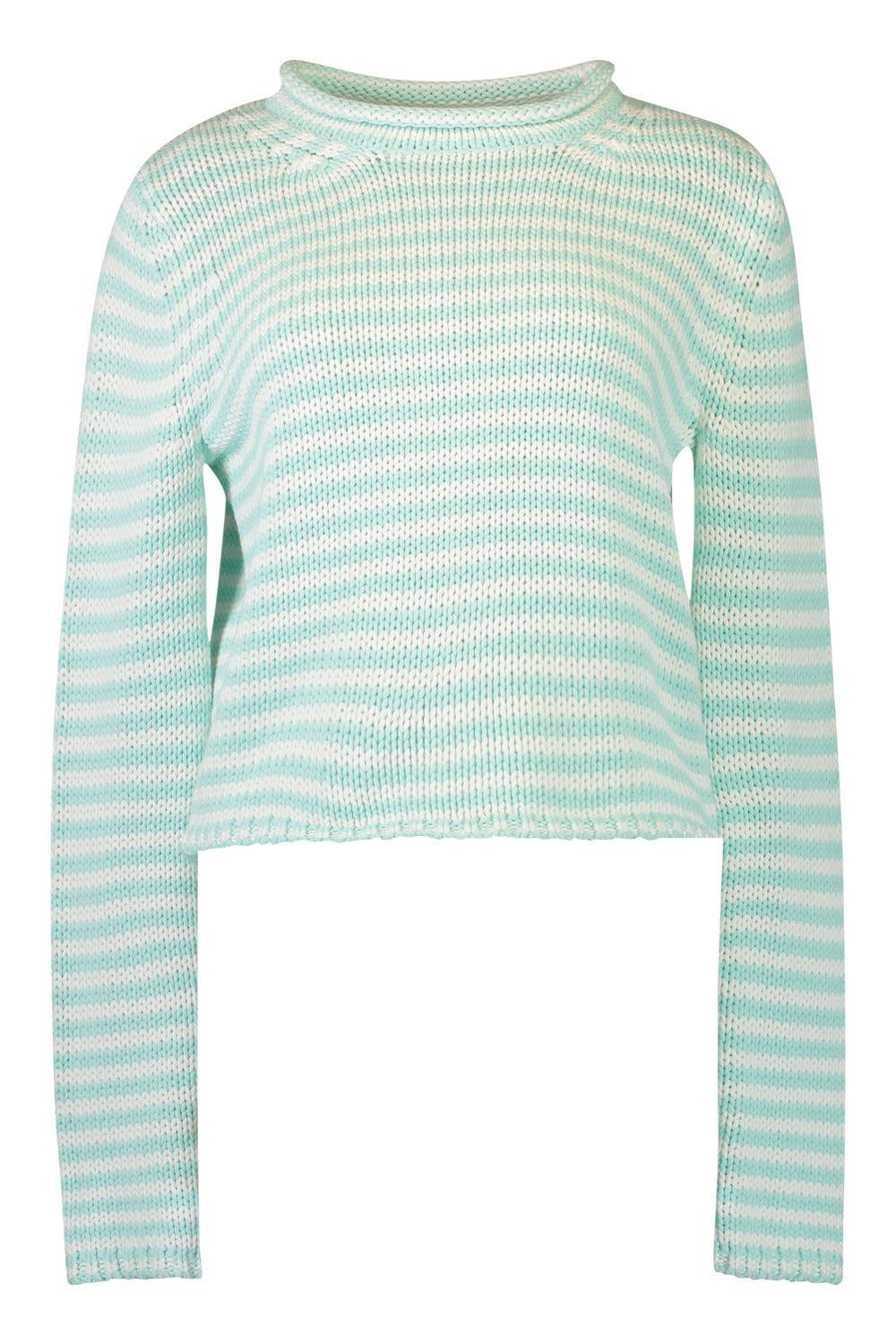 Fine Mini Stripe Sweater-STRIPE-XS-CLOTHINGTOPKNITS-LA LIGNE