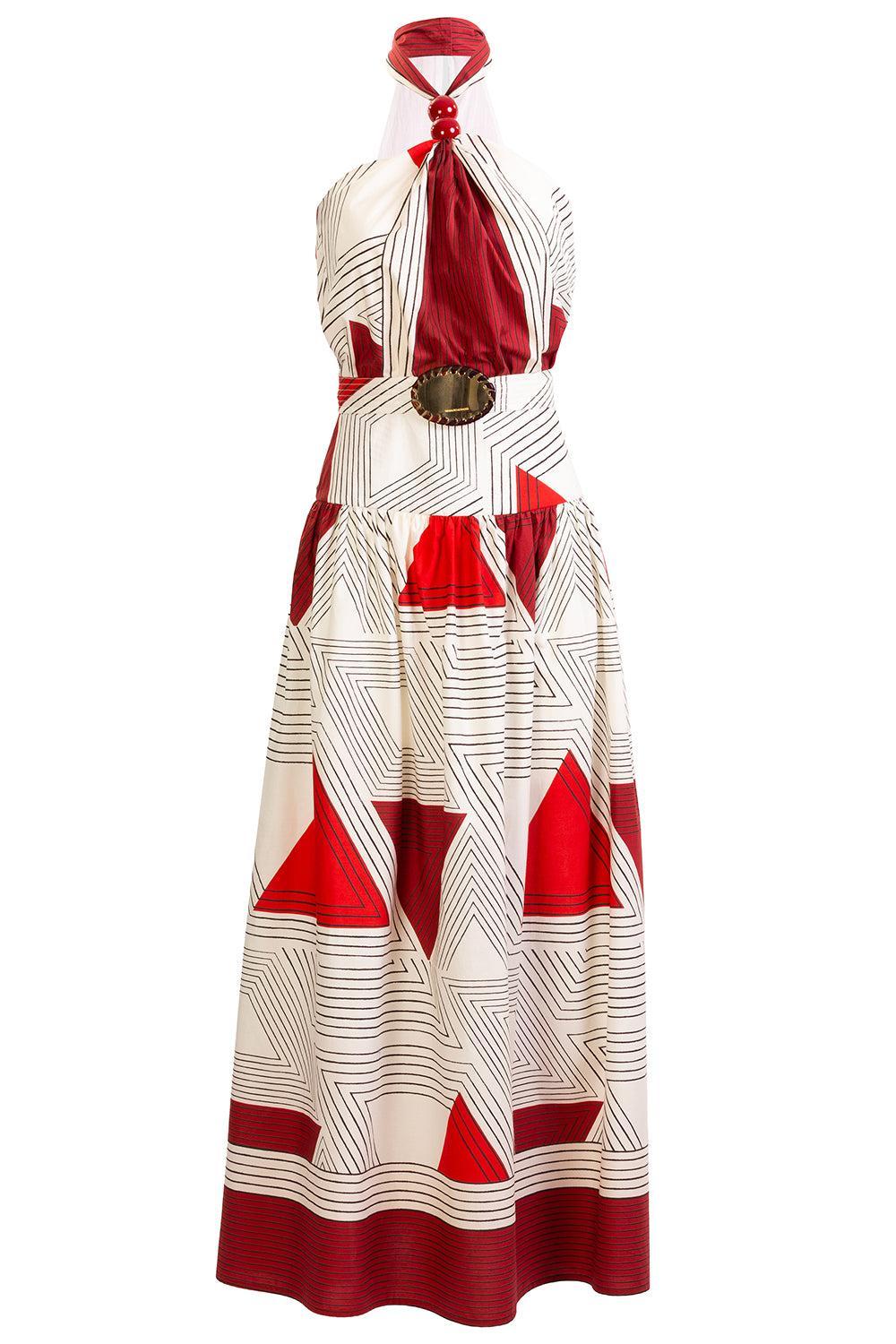 Lana Dress-ROUGEGEO-XS-CLOTHINGDRESSCASUAL-SILVIA TCHERASSI