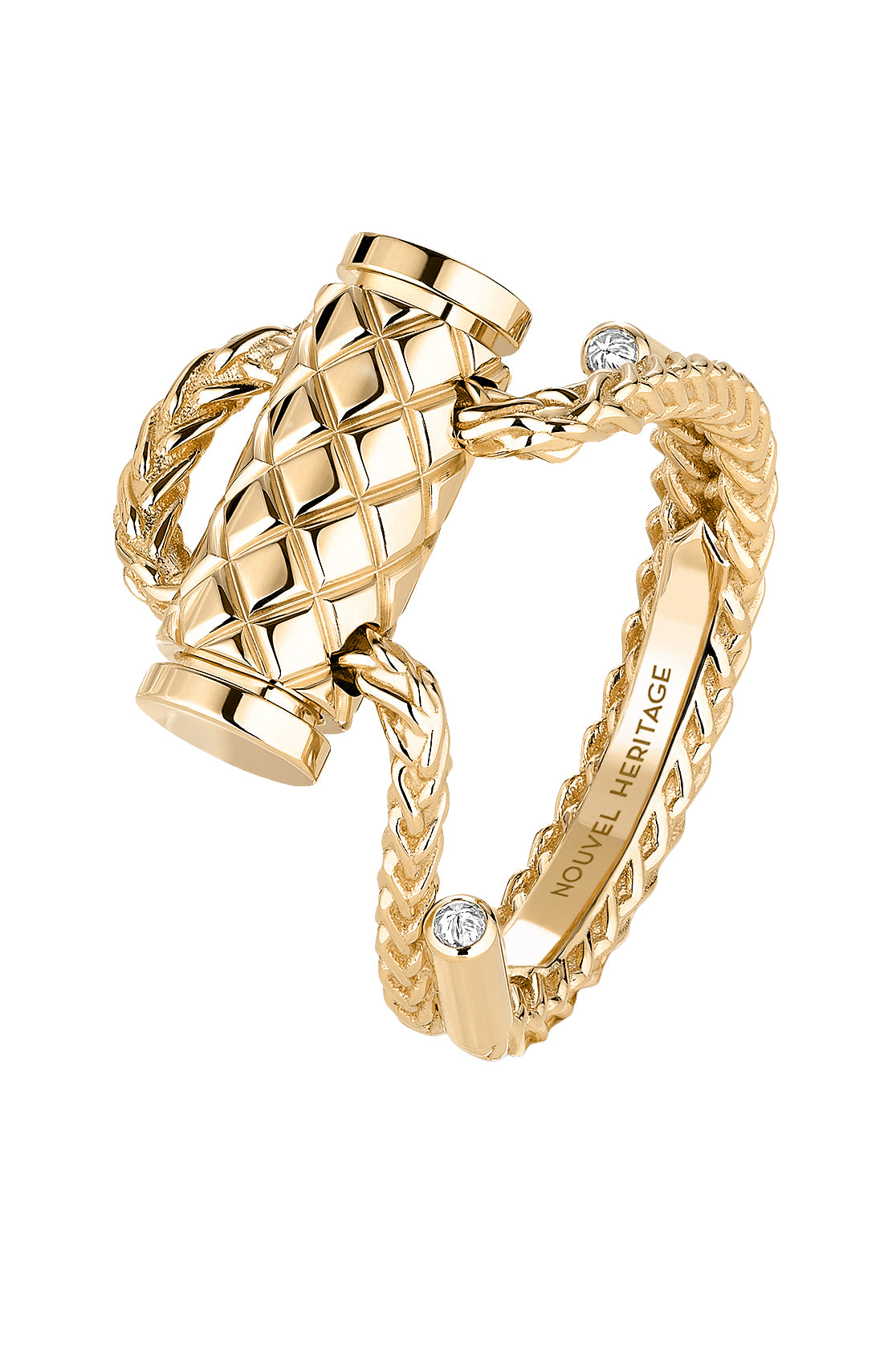 Diamond Latch Ring