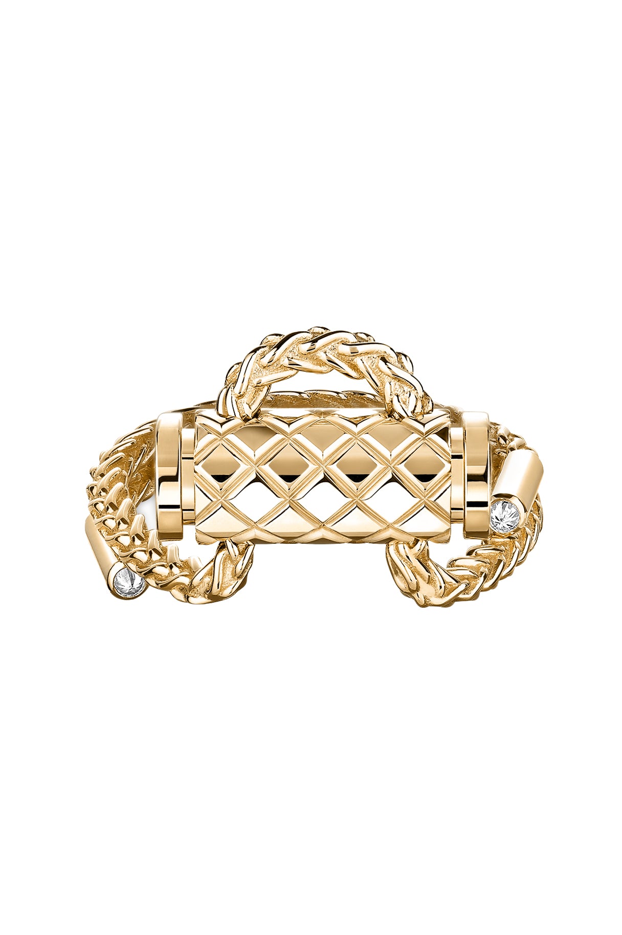 Diamond Latch Ring