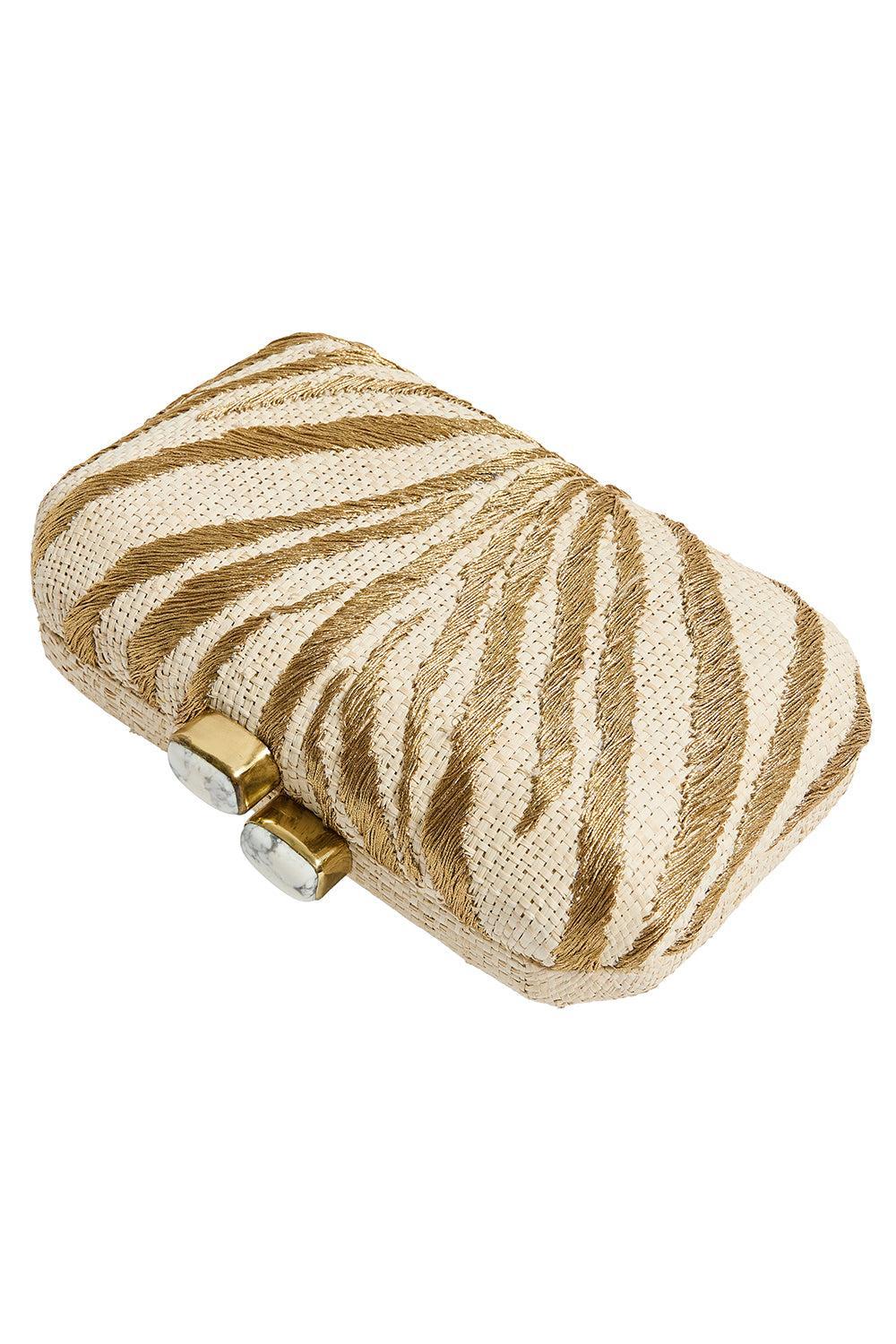 Le Zoo Bag-GOLD-HANDBAGCLUTCHES-PAMELA MUNSON
