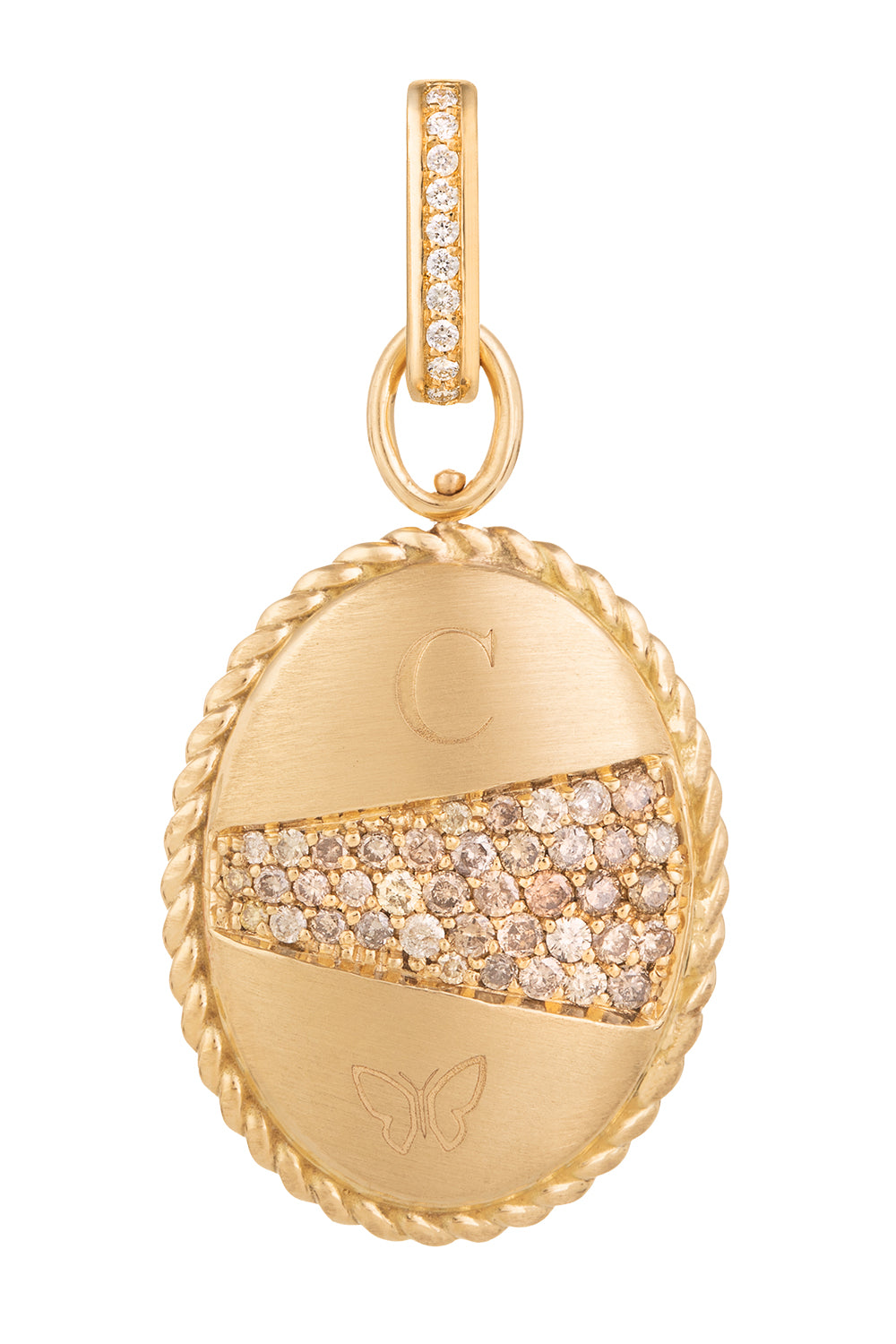 Diamond Liberté Large Rope Charm