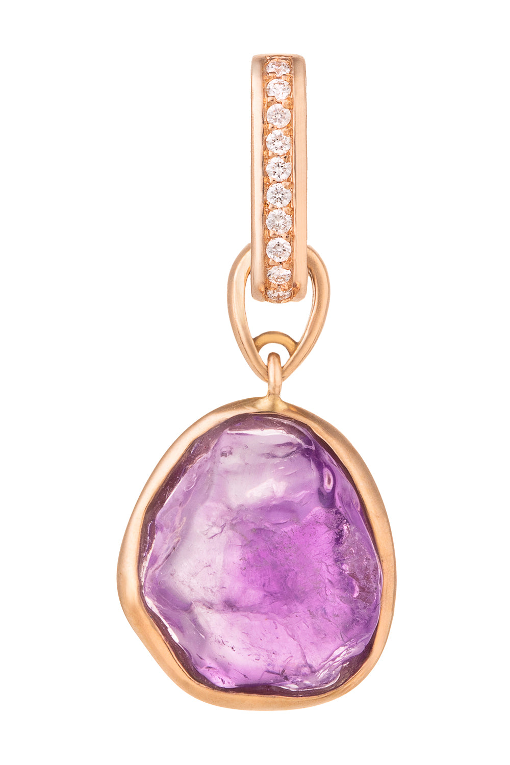 Amethyst Diamond Medium Liberté Charm