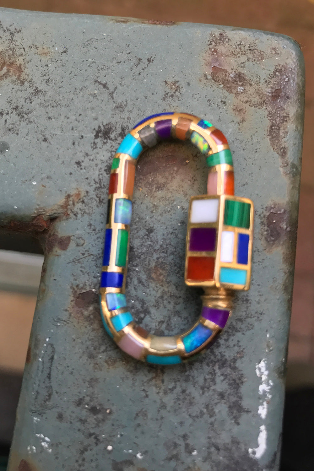 Opal Lapis Pearl Linda Lock