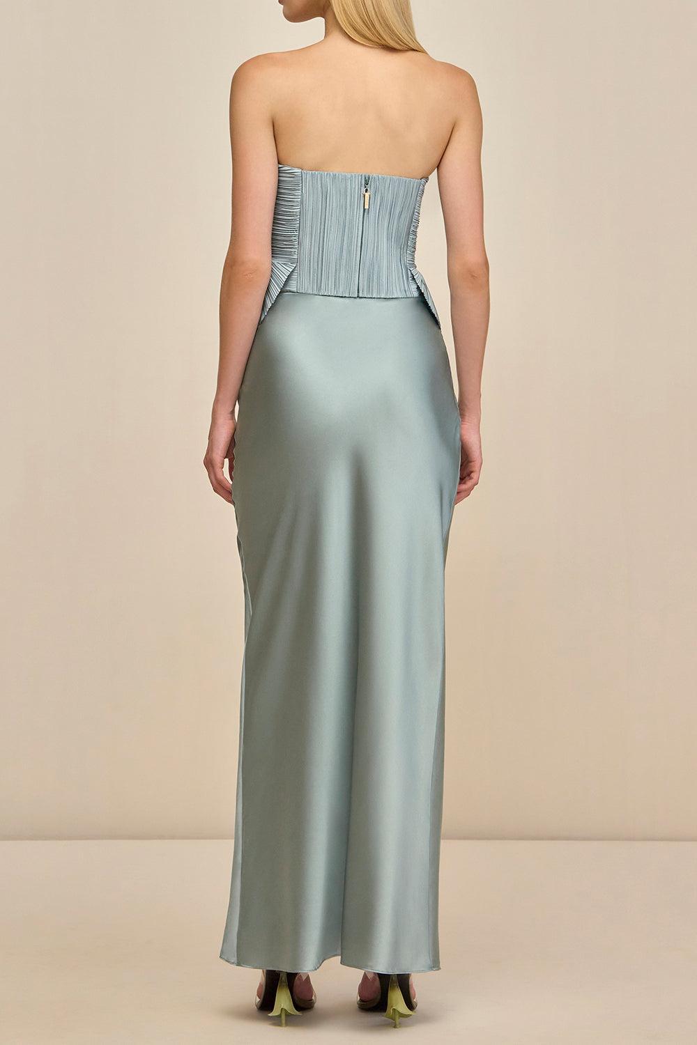 Chantel Skirt-CELADON-XS-CLOTHINGSKIRTMAXI-CULT GAIA