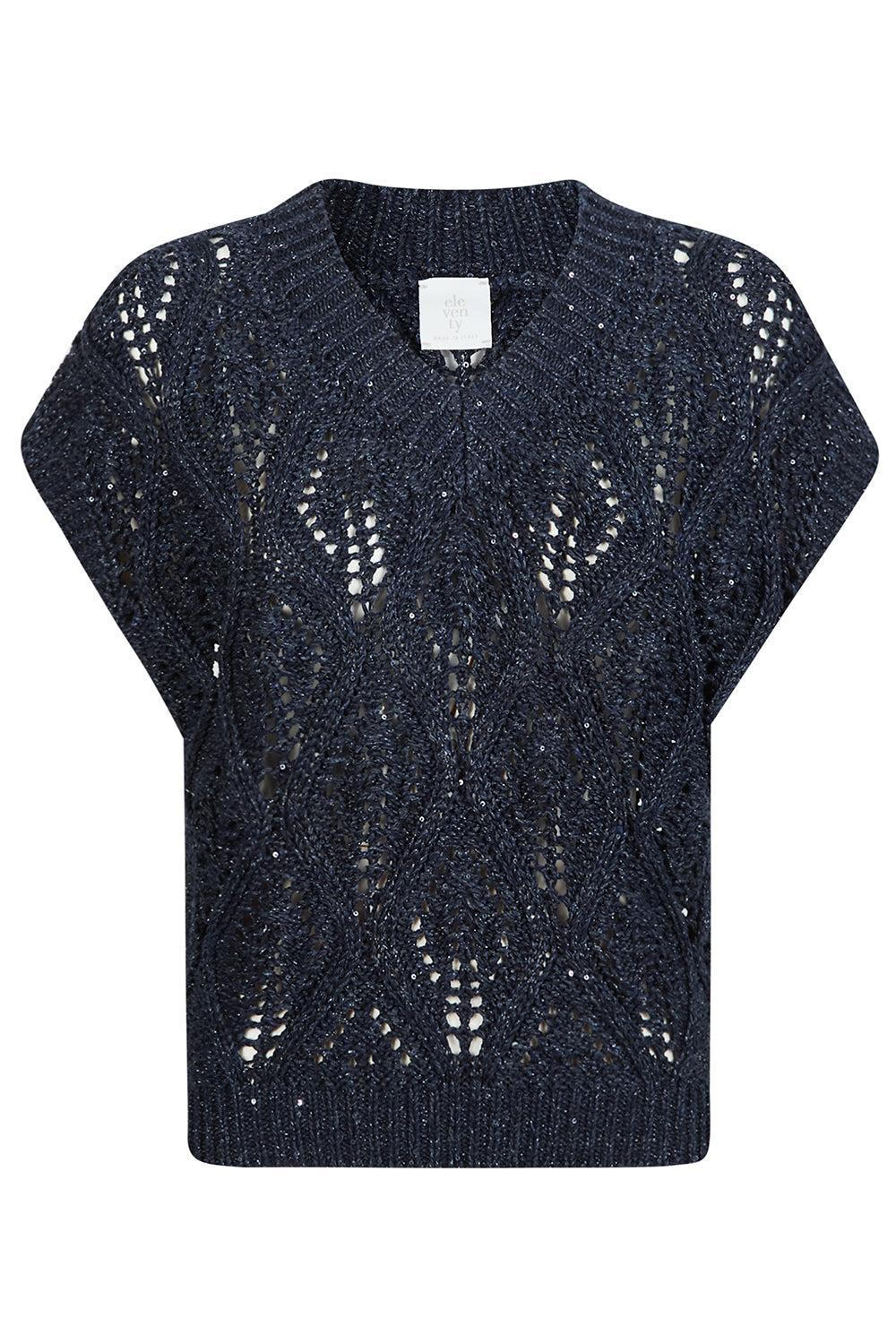 Sleeveless V Neck Sweater