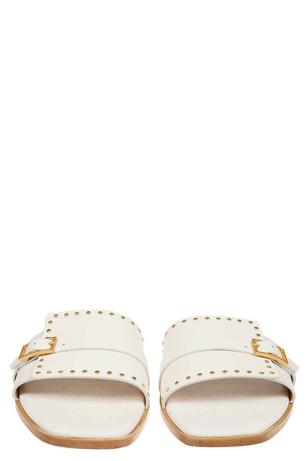 Buckle Slide Sandal-IVORY-37-SHOESANDAL-ELEVENTY