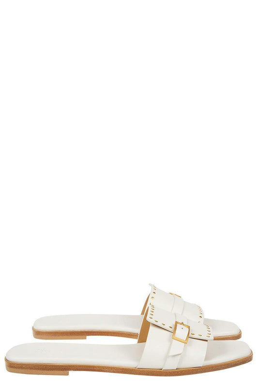 Buckle Slide Sandal-IVORY-37-SHOESANDAL-ELEVENTY