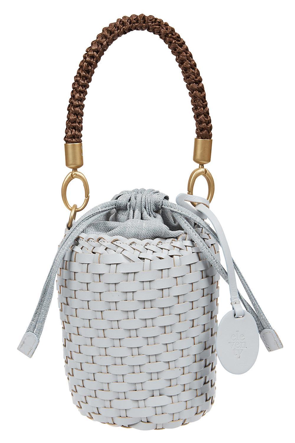 Top Handle Bucket Bag-SKY BLUE-HANDBAGTOP HANDLE-ELEVENTY