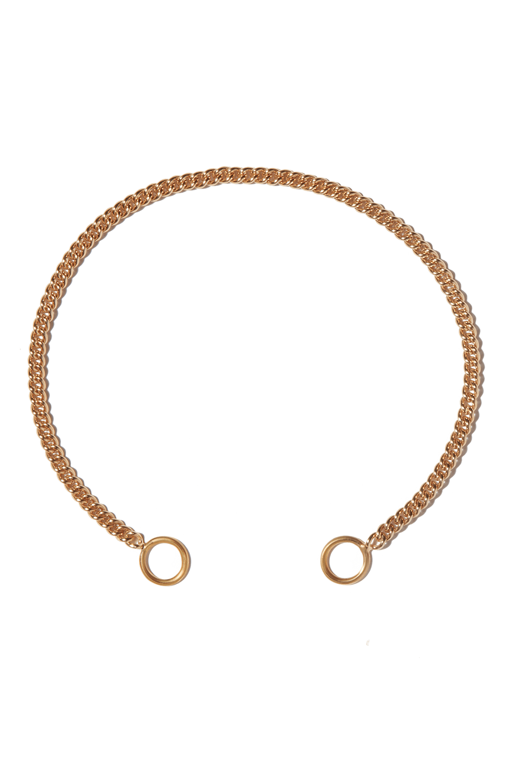 Not So Heavy Curb Chain Bracelet - Yellow Gold - 6in-YELLOW GOLD-6-JEWELRYFINE JEWELBRACELET O-MARLA AARON