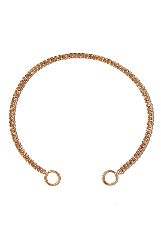 Not So Heavy Curb Chain Bracelet - Yellow Gold - 6in-YELLOW GOLD-6-JEWELRYFINE JEWELBRACELET O-MARLA AARON