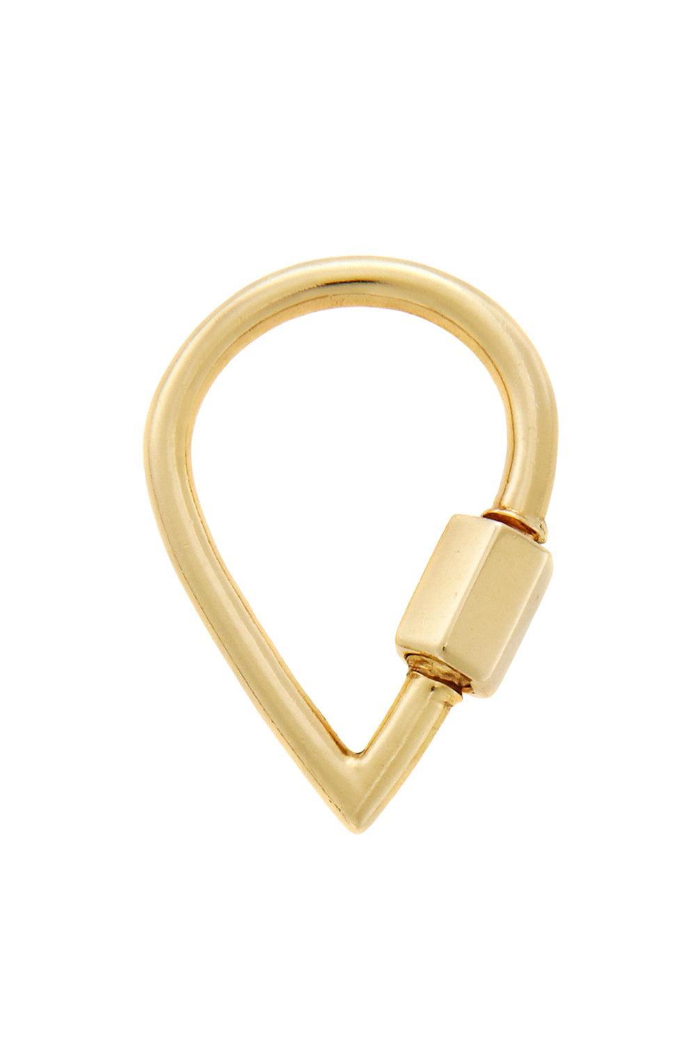 Droplock Pendant-YELLOW GOLD-JEWELRYFINE JEWELPENDANT-MARLA AARON
