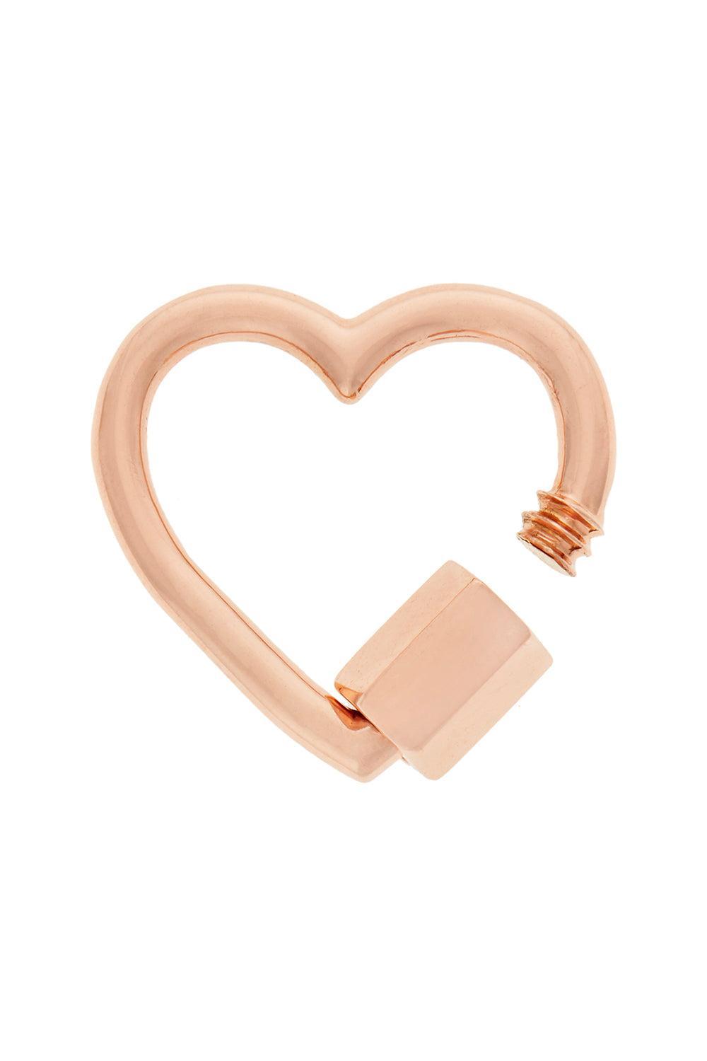 Heartlock Pendant - Rose Gold-ROSE GOLD-JEWELRYFINE JEWELPENDANT-MARLA AARON