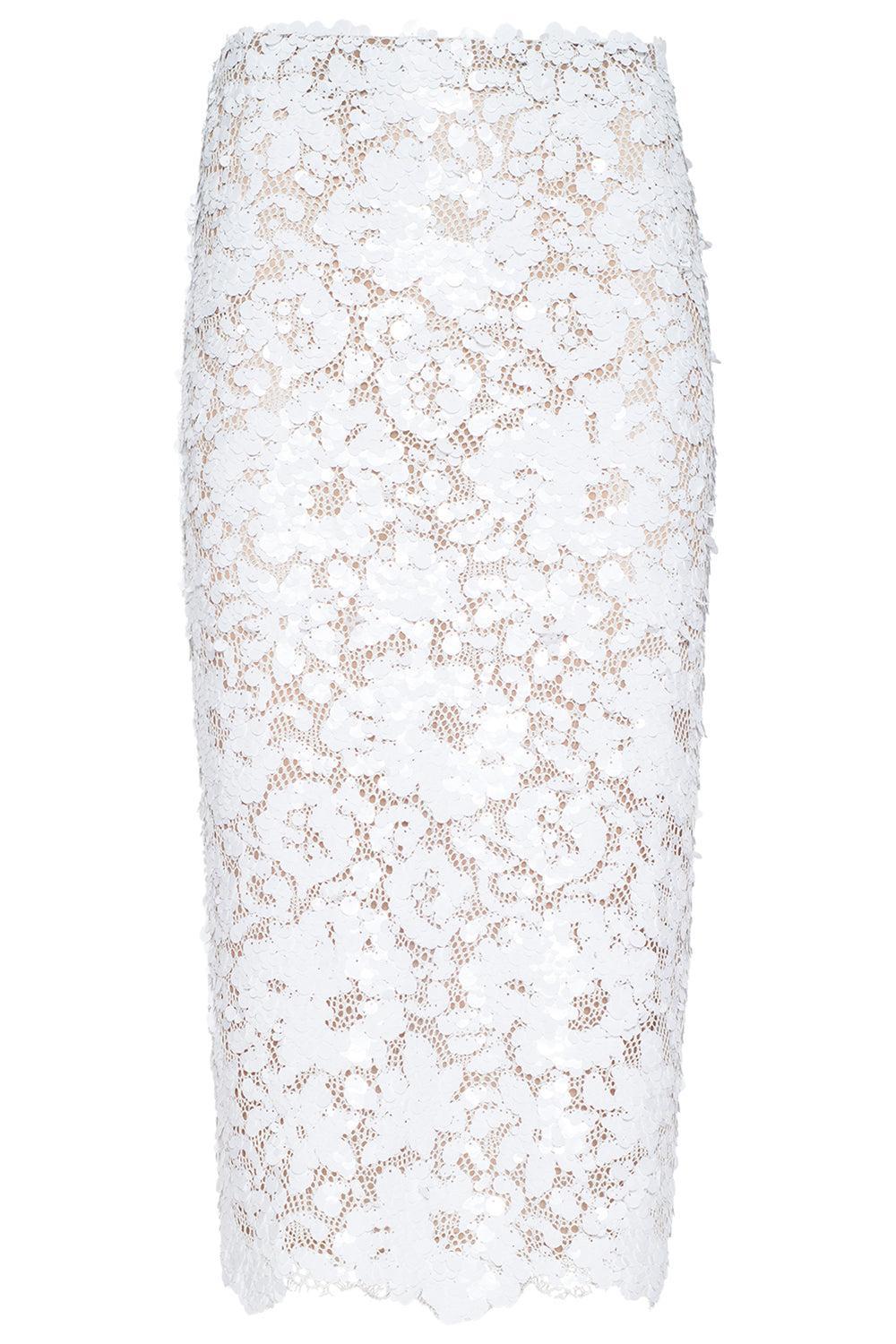 Makena Pencil Skirt-WHITE-0-CLOTHINGSKIRTMIDI-L'AGENCE