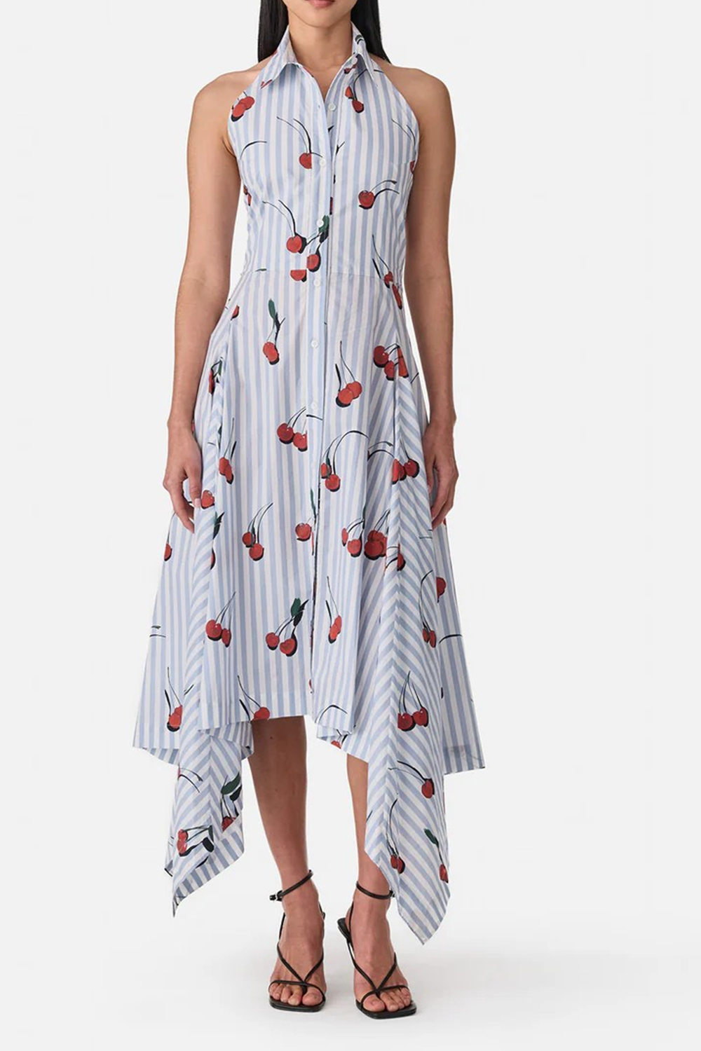 Cherry Shirt Dress