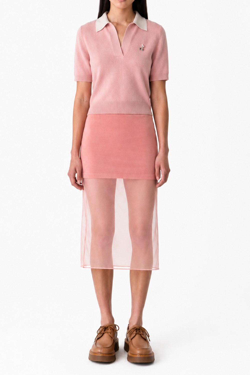Doubled Placket Tee
