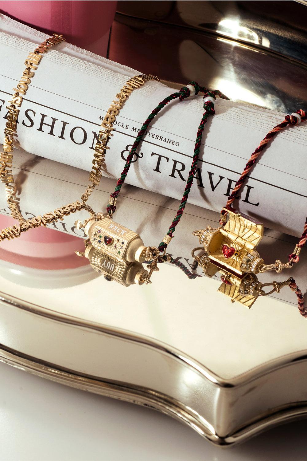 Love You Locket Necklace-YELLOW GOLD-JEWELRYFINE JEWELNECKLACE O-MARIE LICHTENBERG