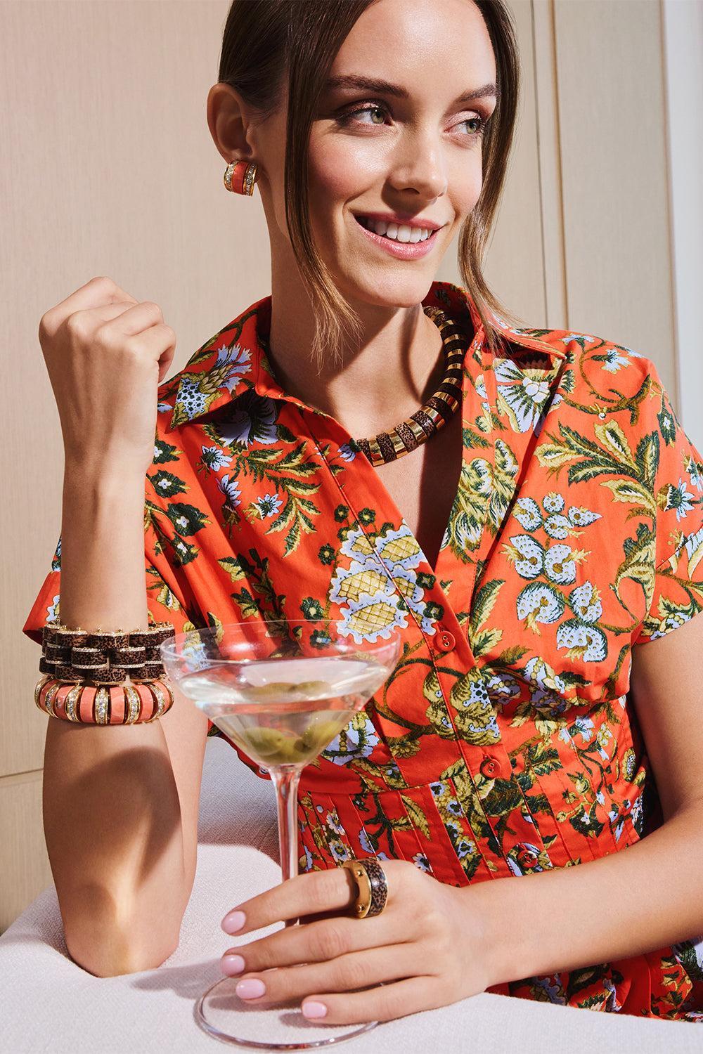 Leopard Palm Wood “Salvaggio” Ring-YELLOW GOLD-JEWELRYFINE JEWELRING-ALETTO BROTHERS