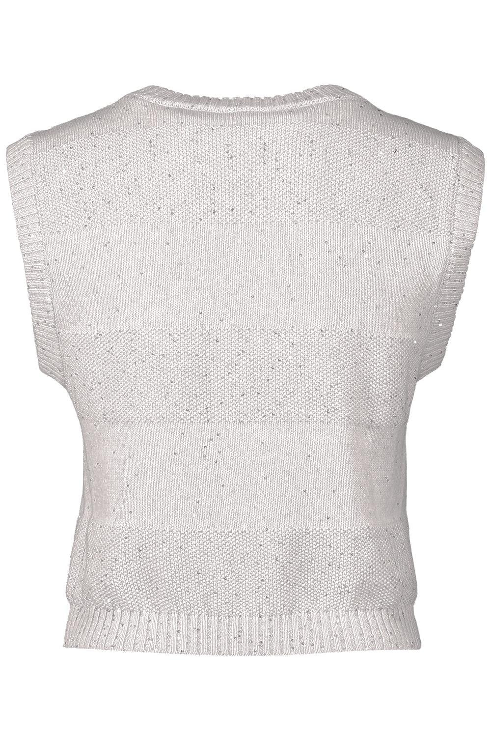Two Stitch Striped Knit Tank - Desert-BROWN-XS-CLOTHINGTOPKNITS-BRUNELLO CUCINELLI