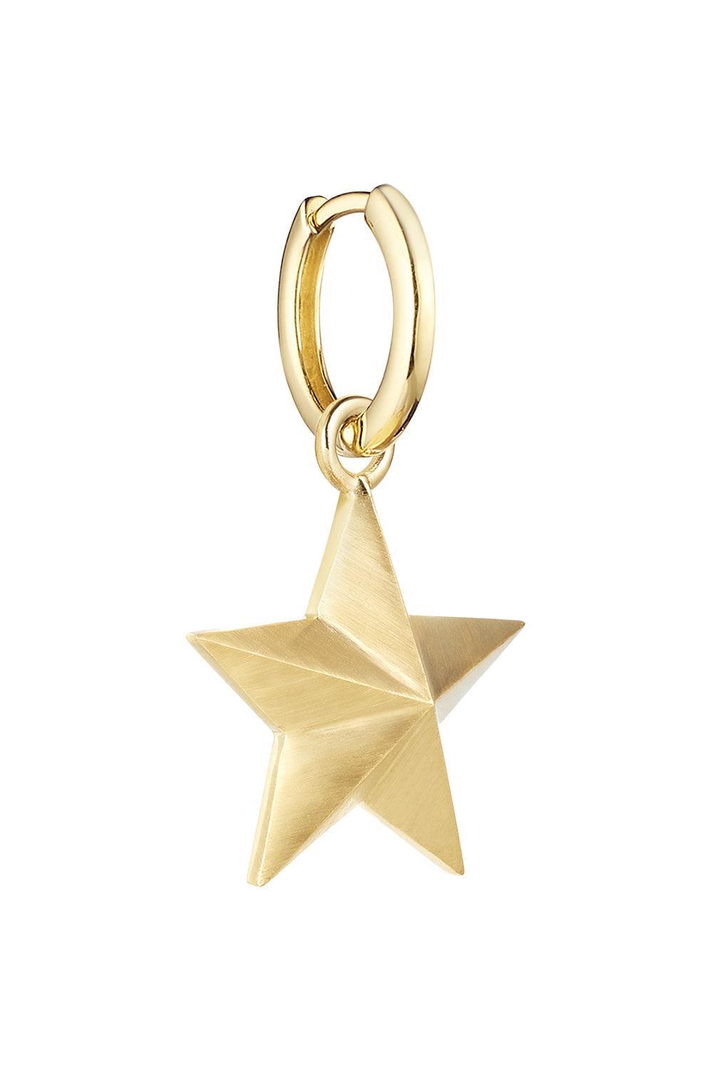 Small Star Pendant-YELLOW GOLD-JEWELRYFINE JEWELPENDANT-MARIE LICHTENBERG
