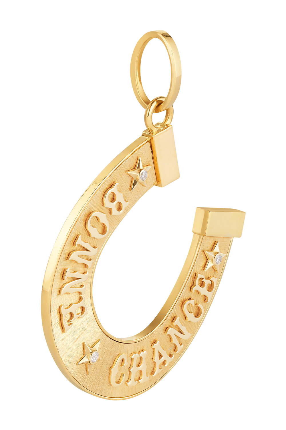 Diamond Small Bonne Chance charm