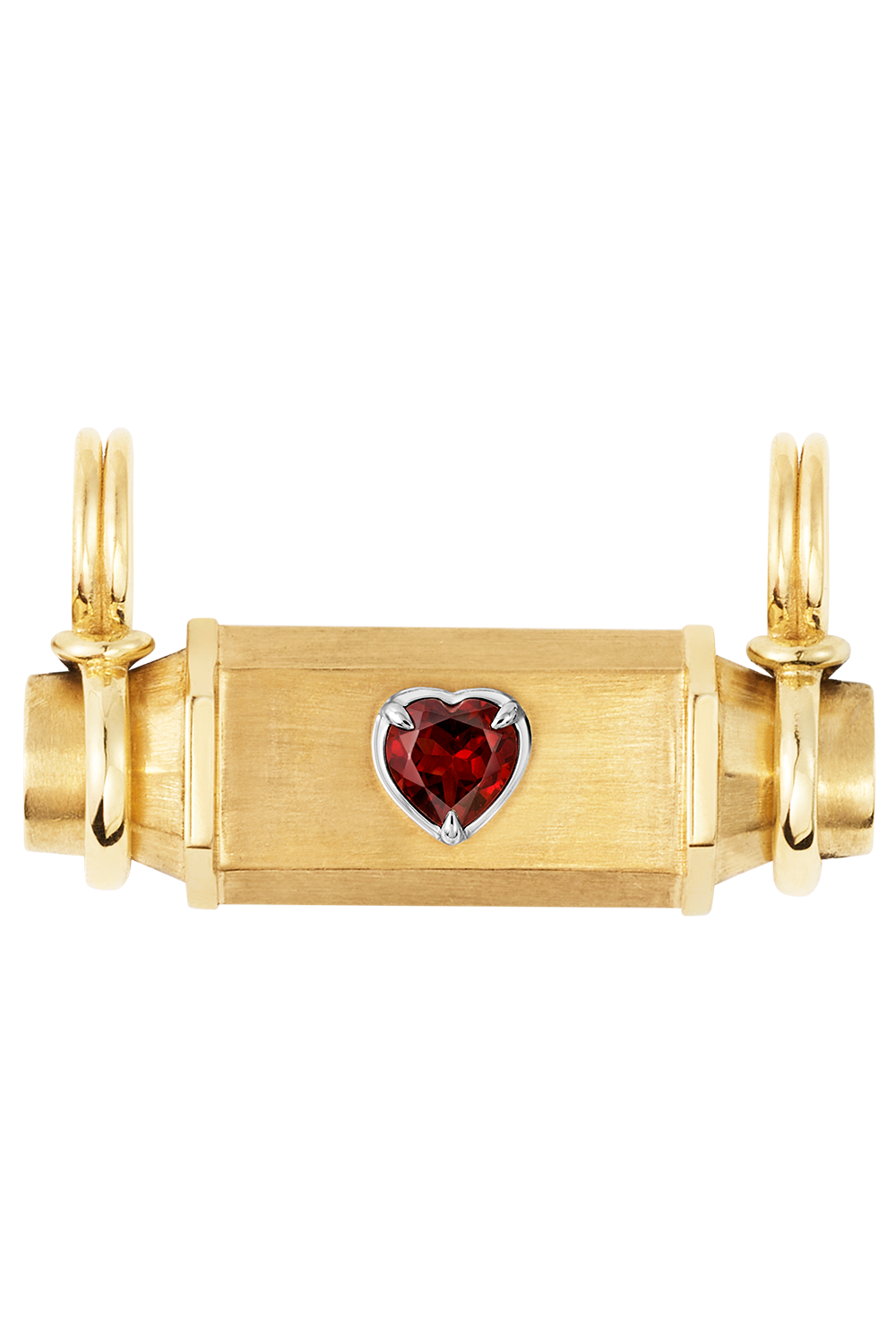 Ruby Heart Smash Locket