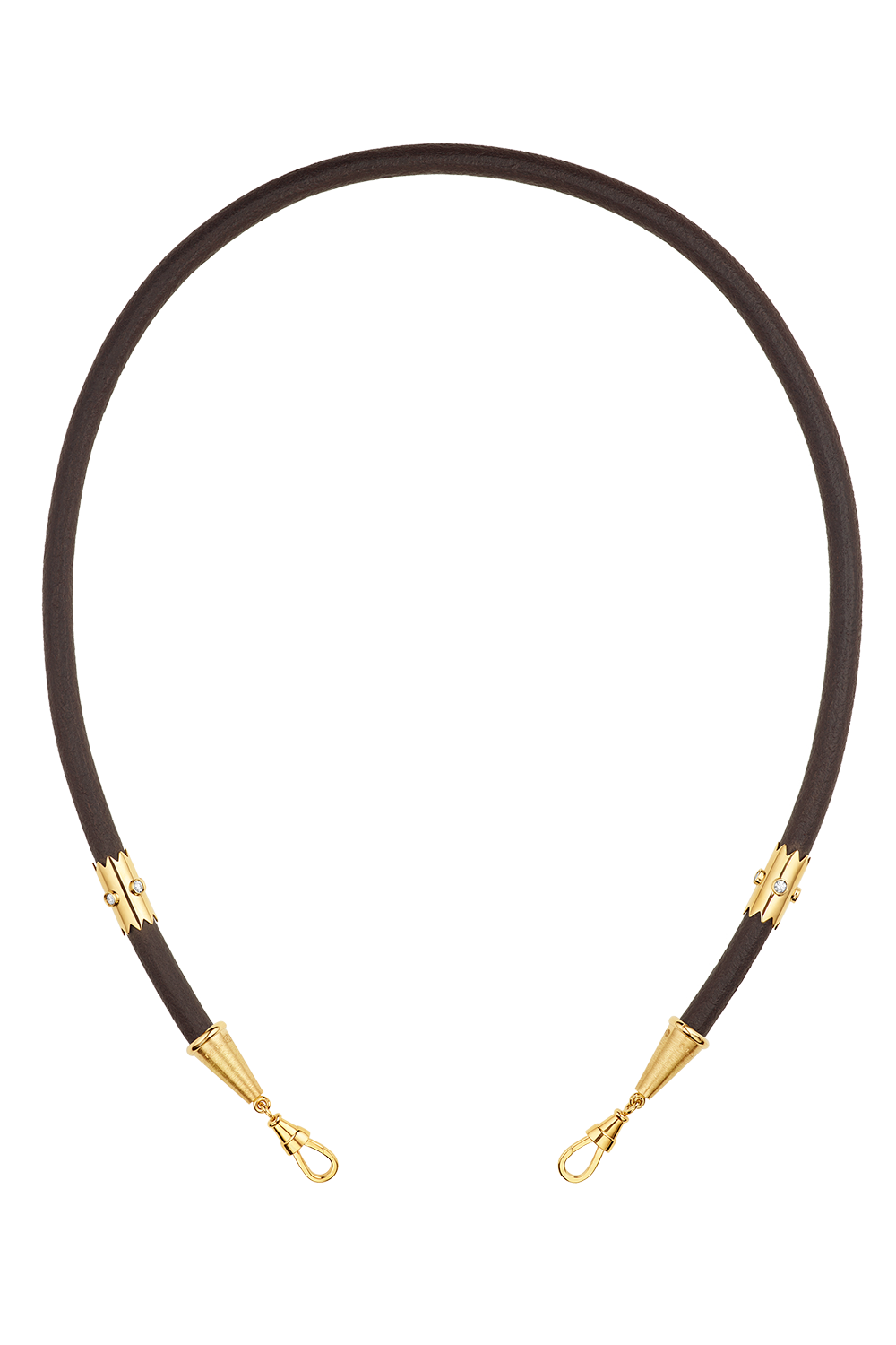Two Bead Lasso Link Necklace