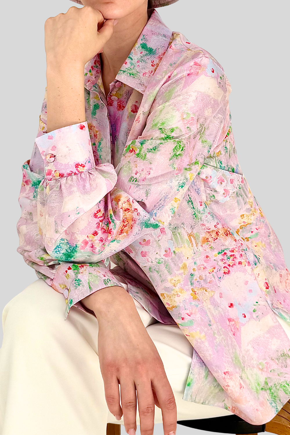  Long Sleeve Shirt-FLORAL-XS-CLOTHINGTOPBLOUSE-RANI ARABELLA 