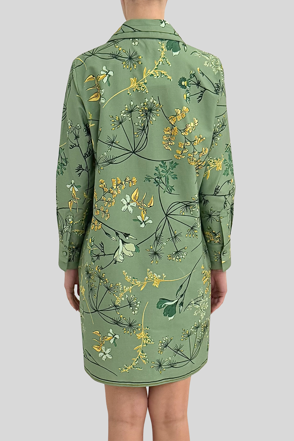 Long Sleeve Shirt Dress-FLORAL-XS-CLOTHINGDRESSCASUAL-RANI ARABELLA