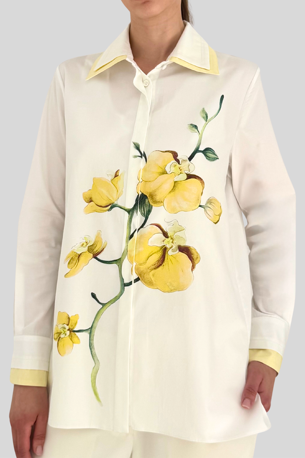 Classic Double Collar Shirt - Butterfly Orchid-WHITE-XS-CLOTHINGTOPBLOUSE-RANI ARABELLA