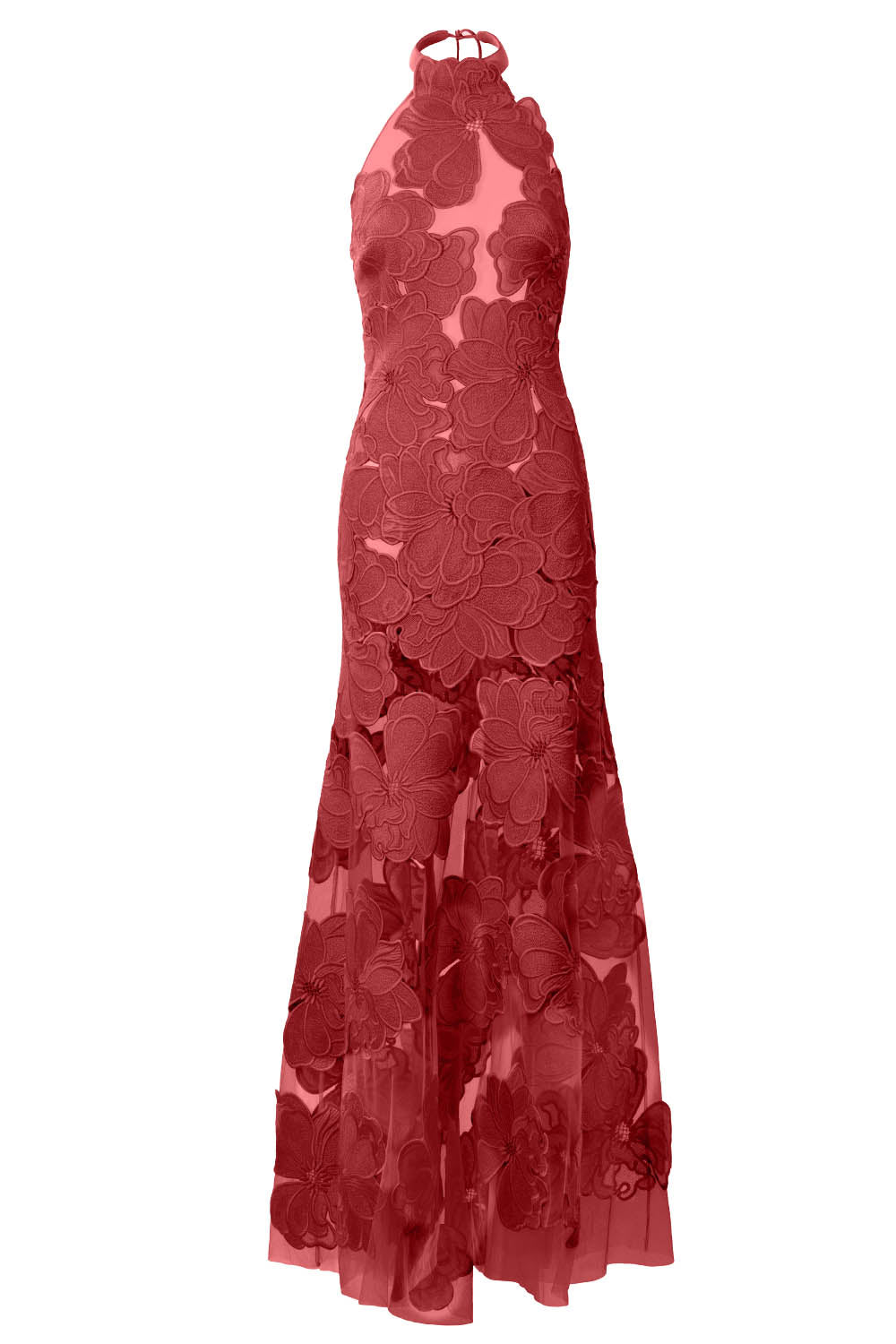 Mab Dress - Cranberry-CRANBRRY-S-CLOTHINGDRESSGOWN-SILVIA TCHERASSI